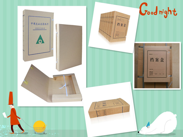 無酸紙檔案盒怎么分辨？