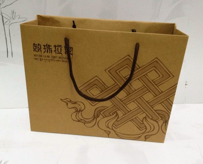 雙豐彩?。狐S牛皮紙手提袋